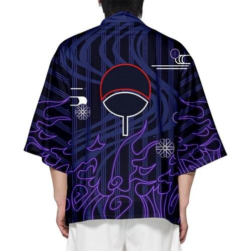 Japanese Anime Akatsuki Cosplay 3D Print Kimono Men Women Cloak Streetwear Harajuku Tops Fashion Sweatshirts Girls Boys Clothing