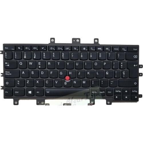 OVY SP laptop keyboard for LENOVO Thinkpad Helix G2 2ND 20 20CG 20CH with Backlit P/N: SN20E75234 KB hot sale Spanish 2 screws