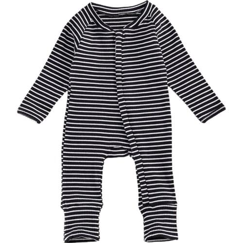Newborn Baby Girl Boy Jumpsuit Romper Cotton Button Down Short One Piece Bodysuit Newborn Boy Clothes