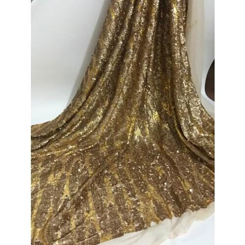 L-82222 unique African French lace fabric embroidered lace fabric super Quality Tulle Lace Fabric with sequins
