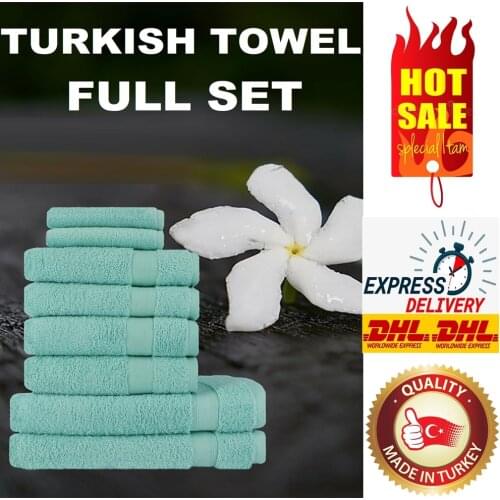 Bath Beach Kitchen Bathroom Hand and Face Guest Towel Set free shipping 100% FAMOUS TURKISH COTTON