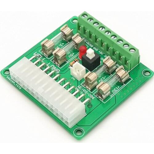 Desktop ATX power adapter board, computer ATX power board, power outlet wiring module