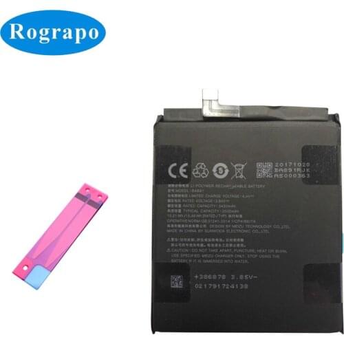 Original 3500mAh BA891 Replacement Mobile Phone Battery For Meizu 15 Plus 15+ MeiLan 15Plus M891Q M891H Smartphone Batteries