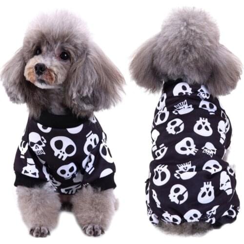 Dog 4 Legged Pajamas Warm Winter Home Rompers New Year Fleece Pet Clothes Pet Jumpsuits For Small Dogs Coat Cat Clothing