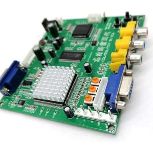 Portable GBS8200 Low Relay Module VGA HD Game Video Output Converter Board for CRT Monito