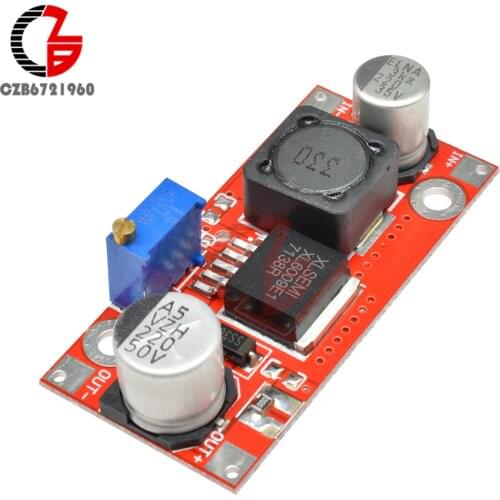 XL6009 Boost Converter Step Up Adjustable 3-32V to 5-35V DC-DC Power Supply Step-up Module High Performance Low Ripple LM2577