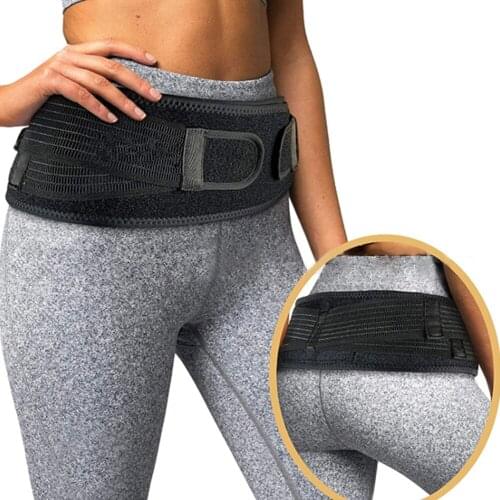 Pelvic Posture Correction Belt Compression Waist Hip Belt Postpartum Recovery Correction Belt Sacroiliac Pelvic Cone Contraction