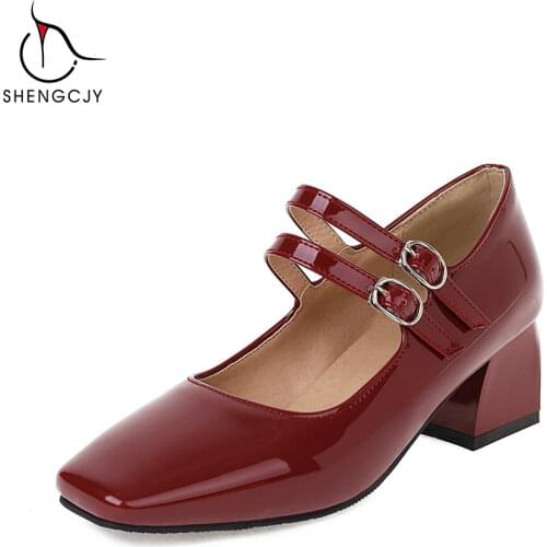 Женские туфли Мэри Джейн SHENGCJY China At AliExpress