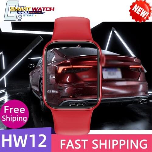 HW12 Smartwatch men Clock Series 6 1.57 INCH Bluetooth Heart Rate Monitor for IOS Xiaomi Huawei PK mibro air amzfit GTS IWO 13