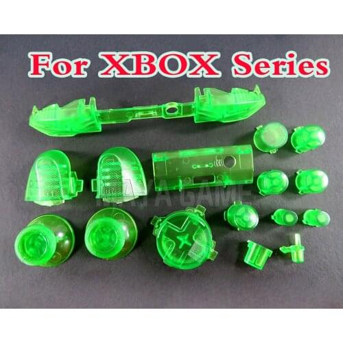 1set Replacement plastic Buttons for Xbox Series S X Controller LB RB LT RT Bumpers Triggers D-pad ABXY Start Back Share keys