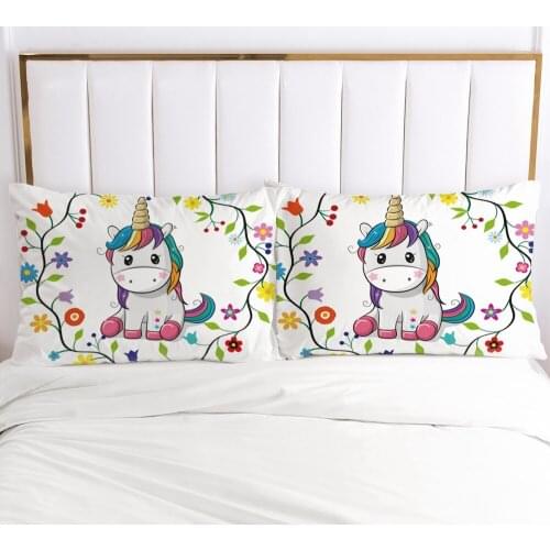 1pc Cartoon Childrens Pillow cover Pillow case Bedding Pillowcase Pillowcovers decorative 3D Print for kids baby Garland