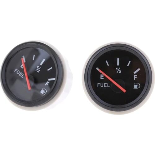 2pc Boat Car Electrical Fuel Oil Gas Level Gauge Meter 0-190 ohms Accessory