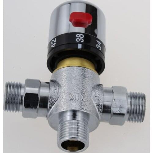 2015 Rushed Top Fashion Brass Grifos Para Jardineria Faucet For Thermostatic Faucet Mixing Valve Water Heater Thermostat