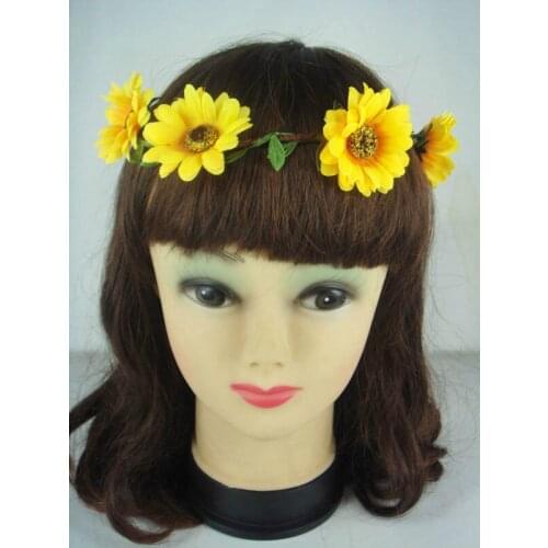 24pcs/lot Handmade wedding Bridal Hair Accessory, Party Woman Flower headband, Fashion Girls Hair Band