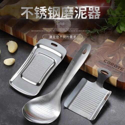 304 Stainless Steel Ginger Grinder Kitchen Tool Grinder Garlic Grinder Garlic Press