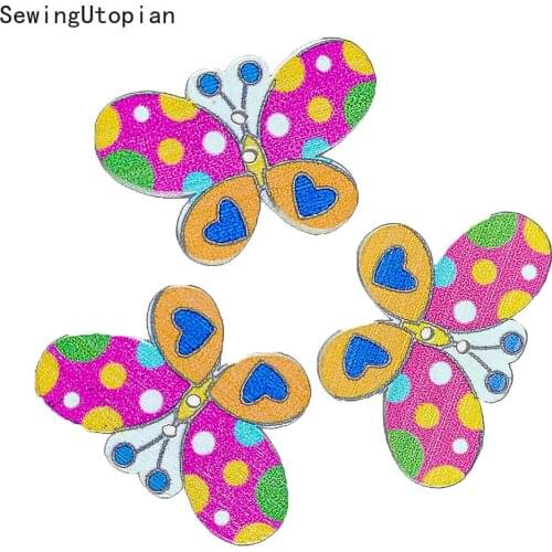 50PCS 2 Holes Colorful Wooden Buttons for Clothing Kids Sewing Button Scrapbooking Crafts DIY Baby Children Decoration