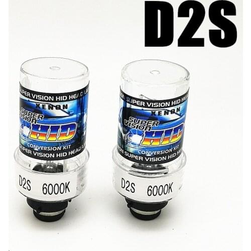2pcs 35W car 12v 4300k 6000k 8000k 10000k auto XENON D2S HID Headlight lamp