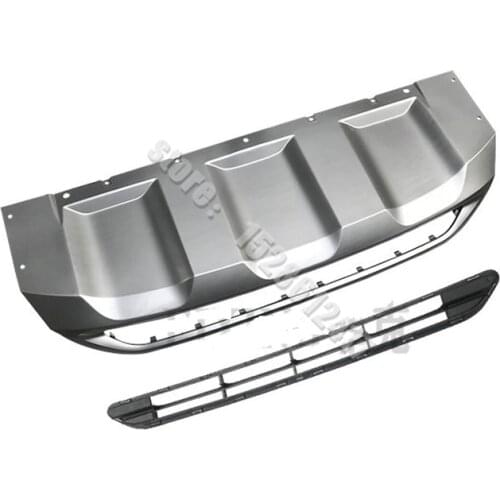 For JETOUR X70 2018-2019 Car styling ABS front bumper trim bottom guard, front bumper corner fender Trim