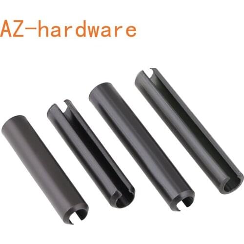 GB879 Manganese Steel Elastic Cylindrical Pin 65mn Open Elastic Pin Blackening Elastic Pin Spring Pin M1.5-M5 20PCS