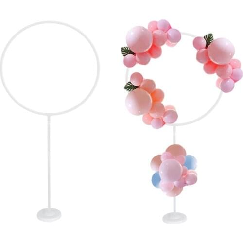 1set 168x78cm Balloon Garland Round Stand Wide Circle Balloon Column Base For Birthday Wedding Party Supplies Baby Shower Decor