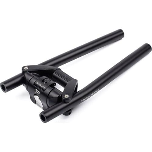 Mountain Bike Folding Handlebar Foldable Bicycle Crossbar Aluminum Alloy MTB Bar Cycling Parts K1MB