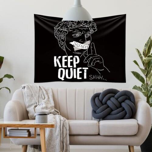 GT075 Creative English Bedside Background Cloth INS Hanging Cloth Net Red Cloth Tapestry Room Dormitory bu yi hua Decoration