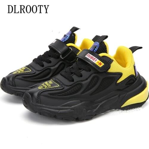New Sport Children Shoes Casual Kids Boys Sneakers Spring Autumn Net Mesh Hook & Loop Casual Girls Shoes Running Shoe For Kids