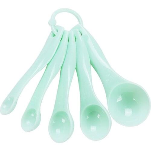 Silicone Kitchenware Set with Wooden Handle Nonstick Cookware, Green