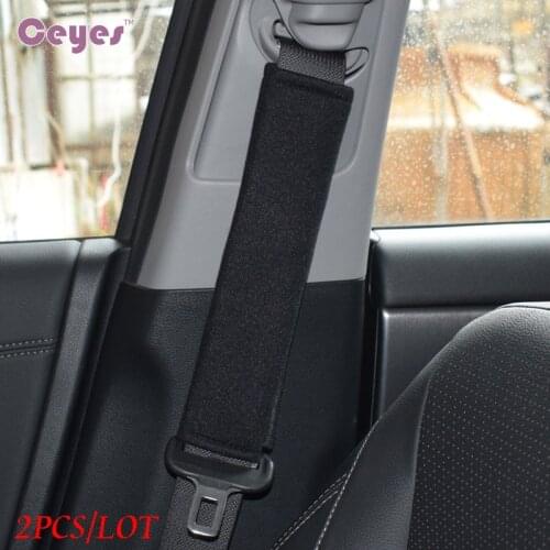 Car Styling Vehicle Safety Seat Belt Cover Driving Protection Shoulder Pad Cover Cushion Harness Pad Car Interior Accessories