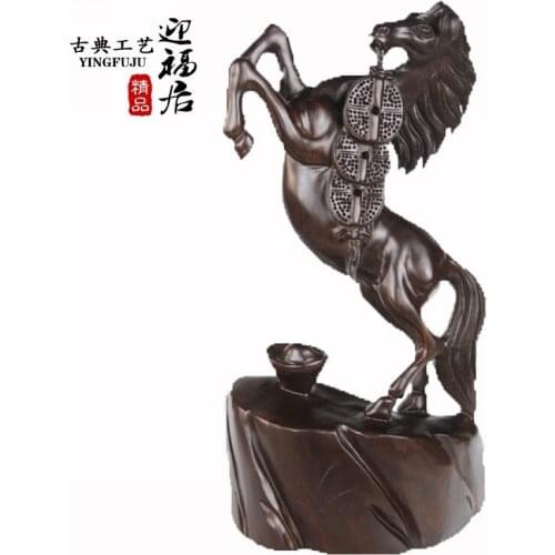 Immediately the money immediately red wood crafts boutique real ebony wood Wenwan Home Furnishing desktop jewelry ornaments