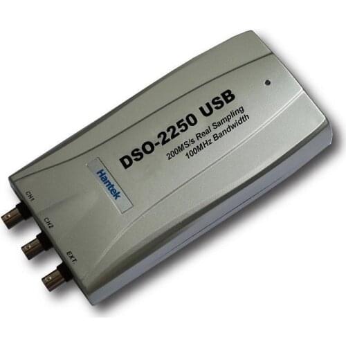 Hantek DSO-2250 USB PC based USB Oscilloscope 100MHz 250MS/s 2 Channels Digital Oscilloscope
