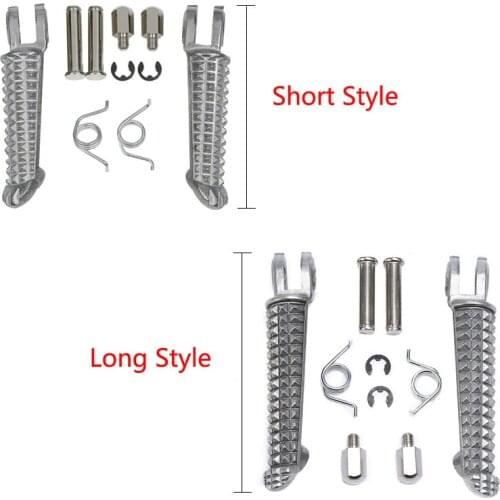 Motorcycle Front Footrest Foot Pegs For YAMAHA YZF R1 1998-2021 R1M 2015-2021 R6 1999-2020