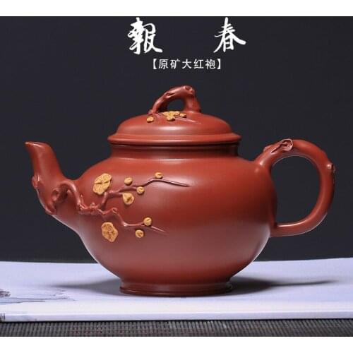 Goods are recommended undressed ore dahongpao town wang learn pure handmade harbinger tea gift box a drop shipping