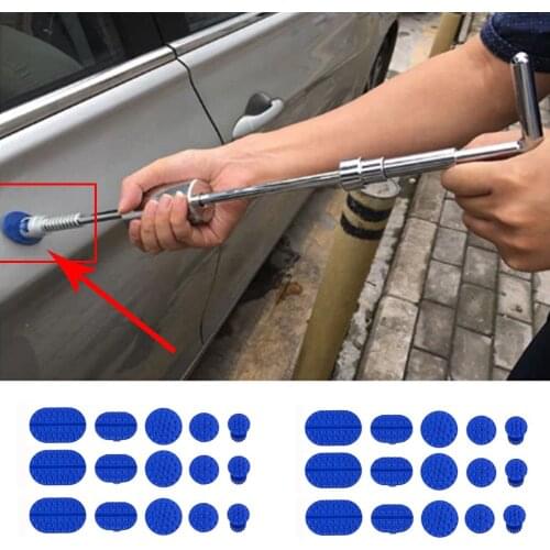 30Pcs Car Dent Puller Car Paintless Dent Repair Hail Removal Kit Tool Pulling Tabs for Auto Body Repair Tool Puller Tabs #30
