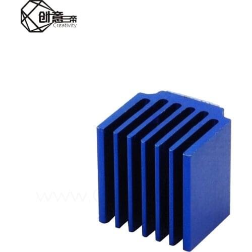 5pcs/lot 3D Printer Parts DRV8825 LV8729 TMC2100 TMC2208 Stepper Motor Driver Module Heat sinks Cooling Block Heatsink