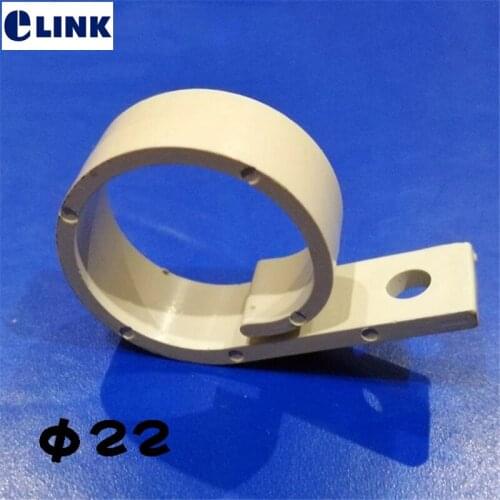 100PCS cable manager ring round ABS plastic for distribution box cable management for network cabinet white 20mm diameter ELINK