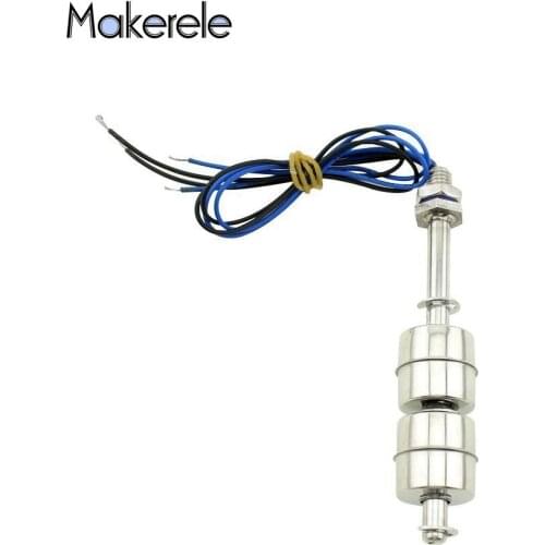 110/220V Tank Liquid Water Level Sensor Switch MK-SFS12010-2 SUS304 Stainless Steel Automatic Level Switch Float Type