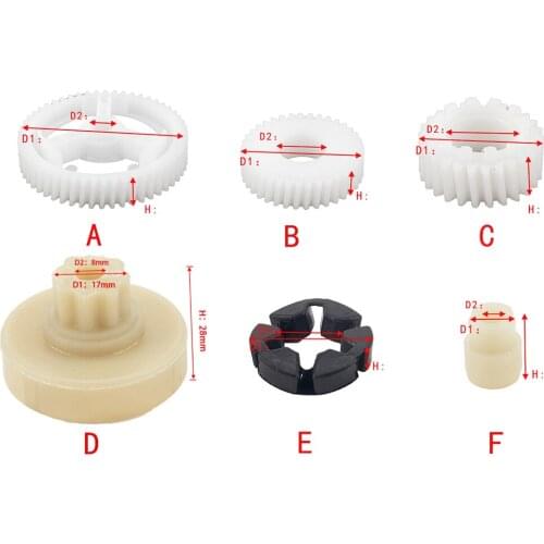 6pcs/set Power Window Motor Gear Regulator Fit For Mazda 3 5 6 CX-7 CX-9 RX-8