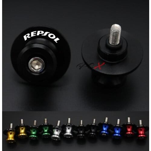 Motorcycle CNC Aluminum Swingarm Spools Slider Stand Screws For HONDA CBR1000RR 2004-2007, CB1000R 2008-2014 REPSOL