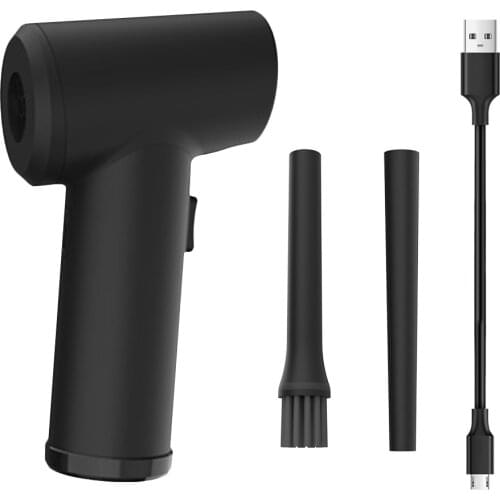 Wireless Air Duster USB Dust Blower Handheld Dust Collector Rechargable Large Capacity Portable for PC Laptop Car Clean Keyboard