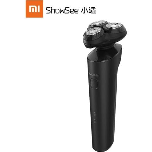 Xiaomi Showsee F303-BK Electric Shaver Dry Wet Shaver Floating 3 Blade IPX7 Waterproof Type-C Charging Beard Shaving Low Noise