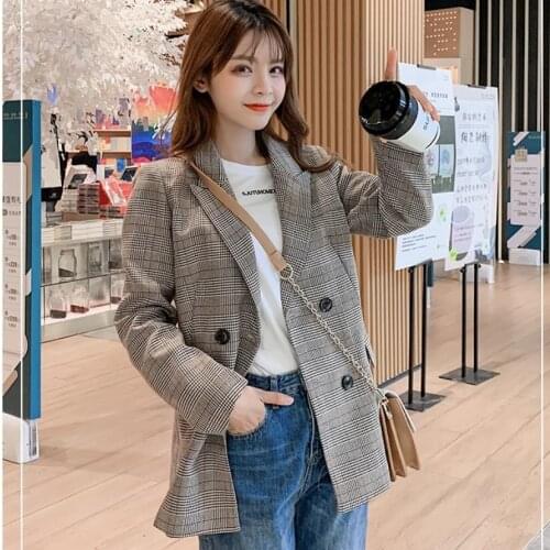 Women's Double-breasted Blazers C xin OO er L China