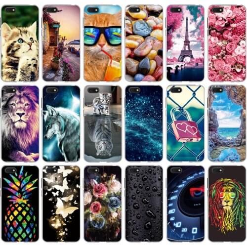 For Huawei Y5 2018 Case Cover Soft Silicon 3D Printing Funda for Huawei Y5 Prime 2018 / Honor Play 7 / Honor 7s Case Cover Coque