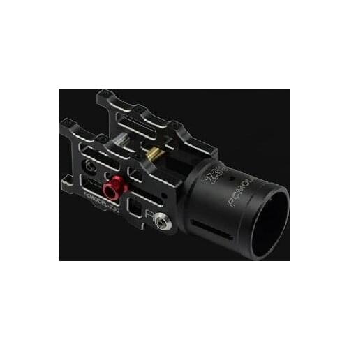 D30 CNC Aluminium Folding Arm Joint Fitting (suit for D30mm Tube) up-tilt angle for Multicopter - Auto Edition (Black)