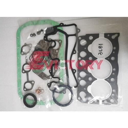 For Isuzu 3LB1 overhaul rebuild kit piston + piston ring + cylinder gasket