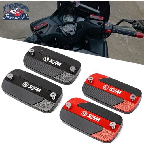 For SYM T2 T3 MAXSYM 400 400i 600 600i Motorcycle High quality CNC Aluminum Front Brake Reservoir Fluid Tank Oil Cup Cover