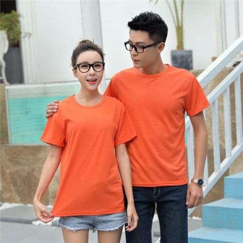 2019 Summer High Quality 11 Color S-4XL Plain T Shirt Women & Man Quick Dry Basic Tshirt Woman Casual Tops Short Sleeve T-shirt