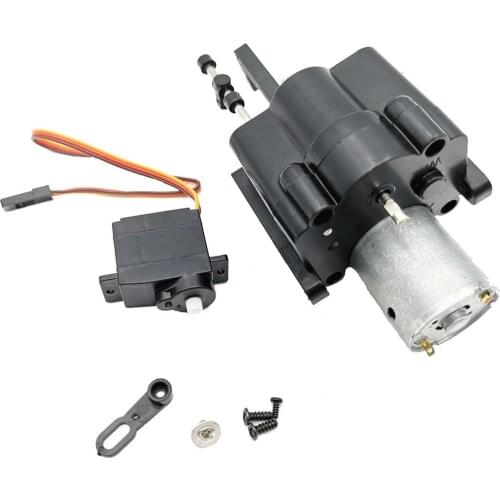 RC Car 2 Speed Transmission Gear Box for WPL B1 B24 B16 B36 C24 1/16 4WD 6WD RC Truck DIY Replacement