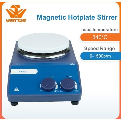 MS-H-S Classic Hotplate Magnetic Stirrer Heating Temperature Up to 340°C