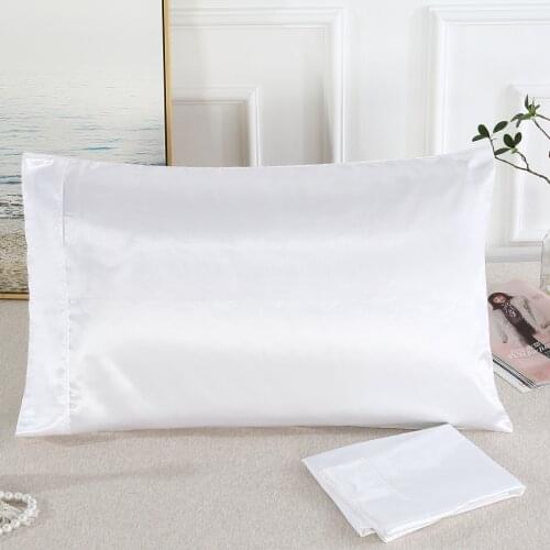 40 2pc New Queen/Standard Silk~y Satin Pillow Case Multiple Colors